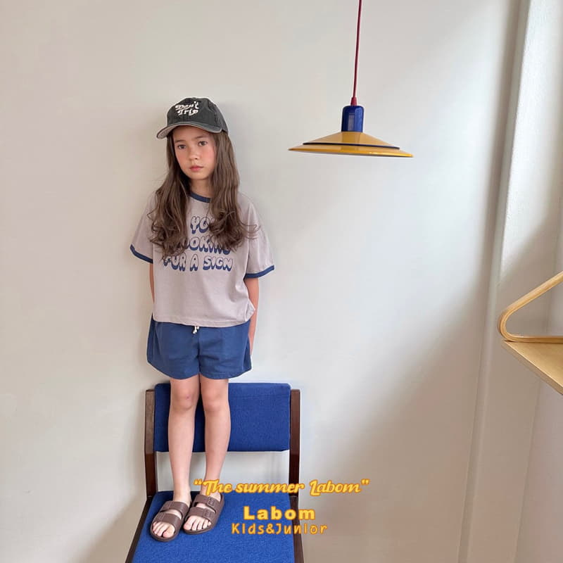 Labom - Korean Children Fashion - #toddlerclothing - Piping Tee - 6