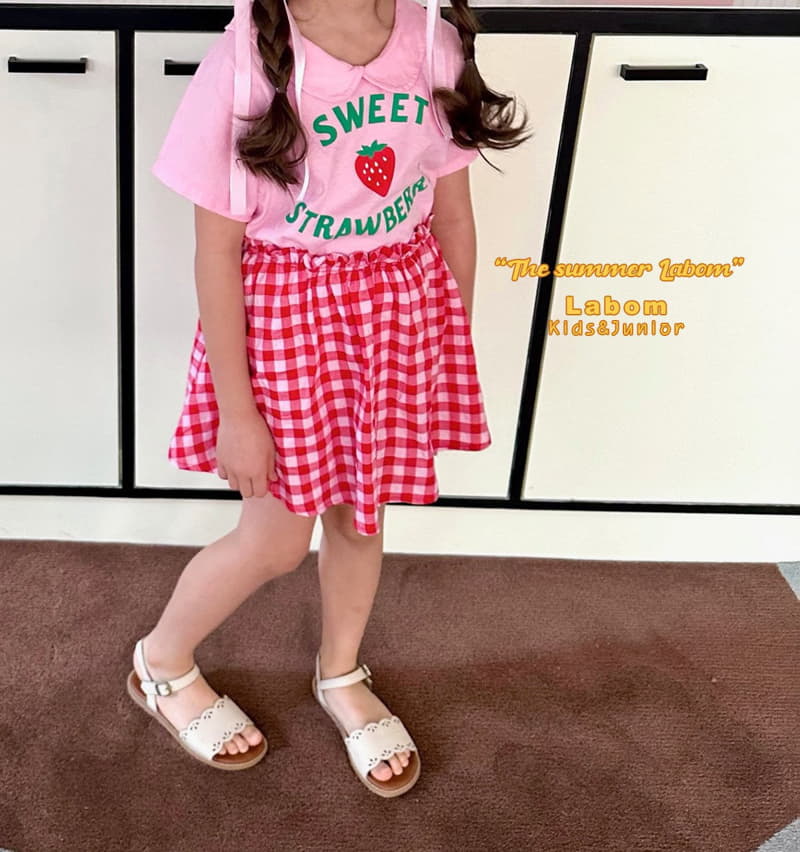 Labom - Korean Children Fashion - #toddlerclothing - Strawberry Tee - 3