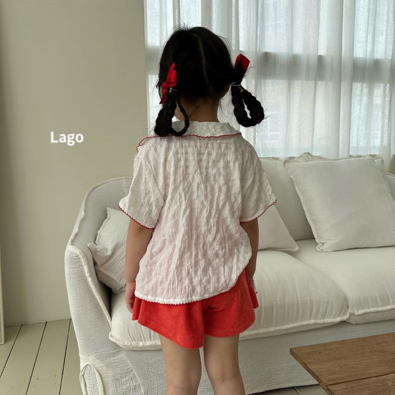 Lago - Korean Children Fashion - #Kfashion4kids - Pin Coat Shirt - 5