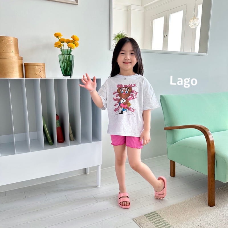 Lago - Korean Children Fashion - #designkidswear - Waking Bear Tee - 2