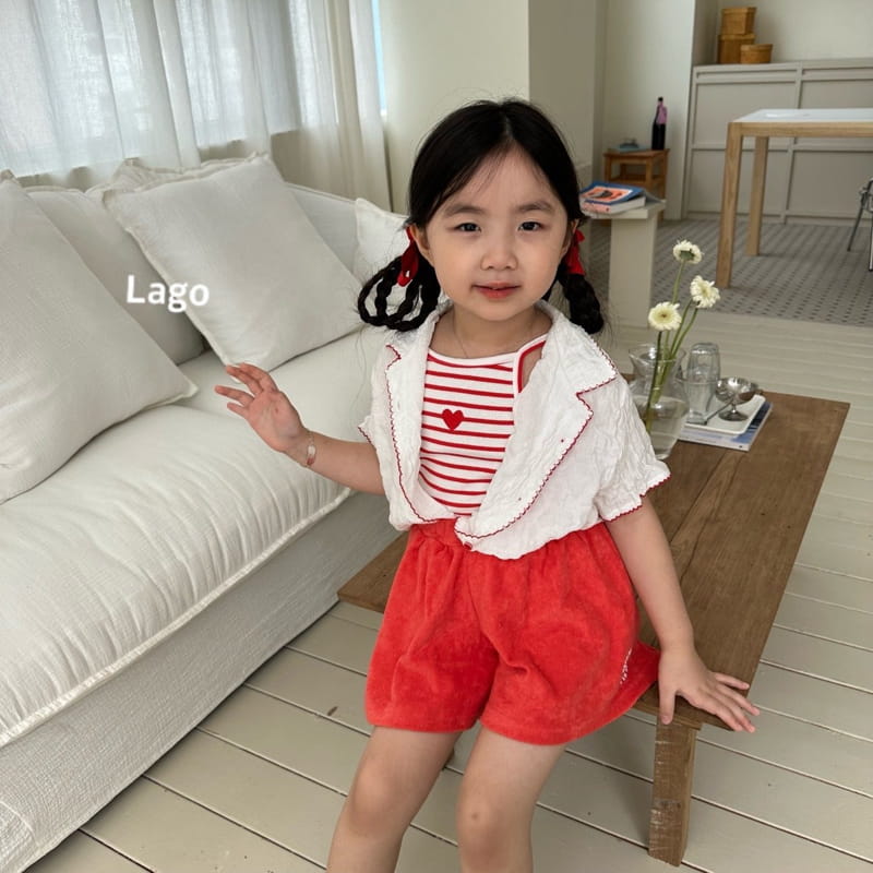 Lago - Korean Children Fashion - #fashionkids - Pin Coat Shirt