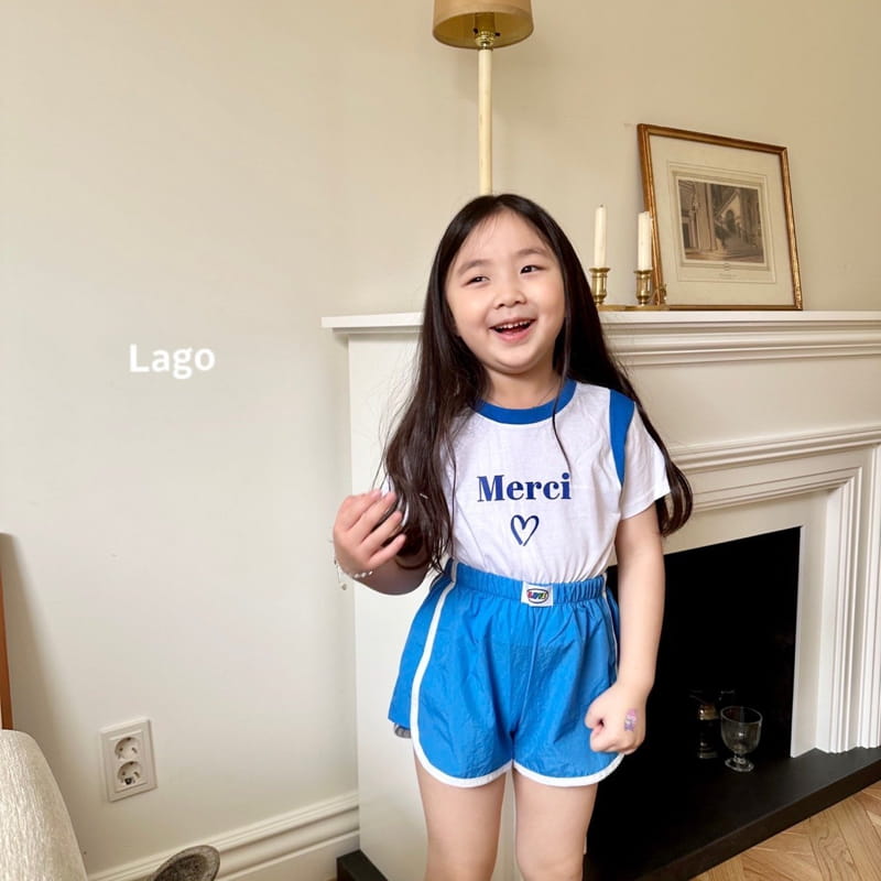 Lago - Korean Children Fashion - #kidsshorts - Merci Tee - 12