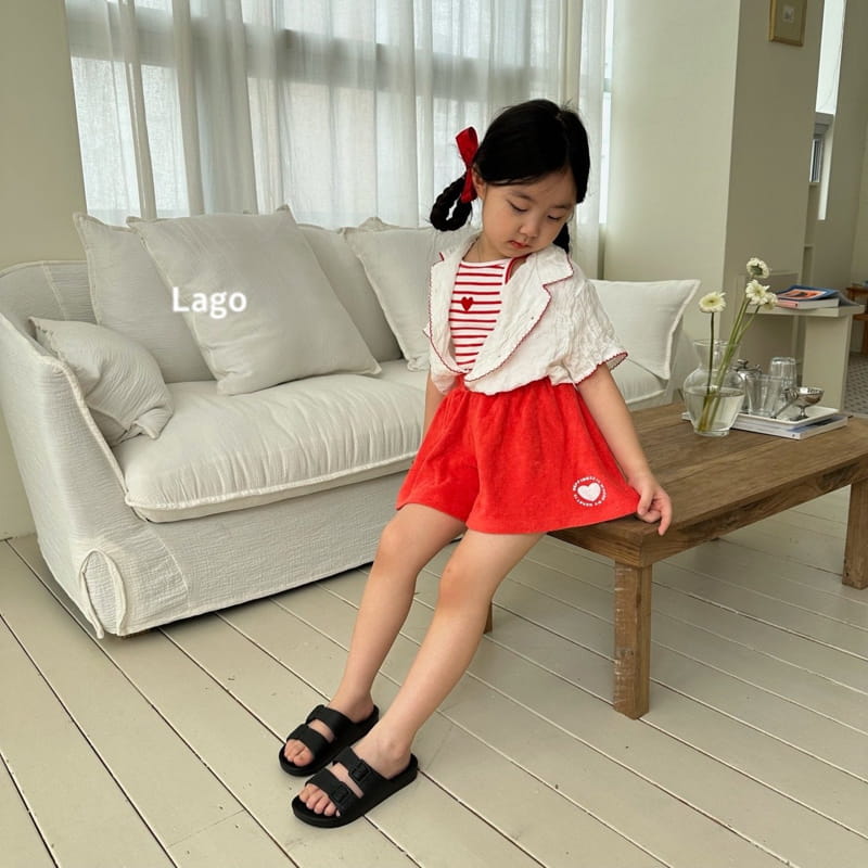 Lago - Korean Children Fashion - #kidsstore - Pin Coat Shirt - 3