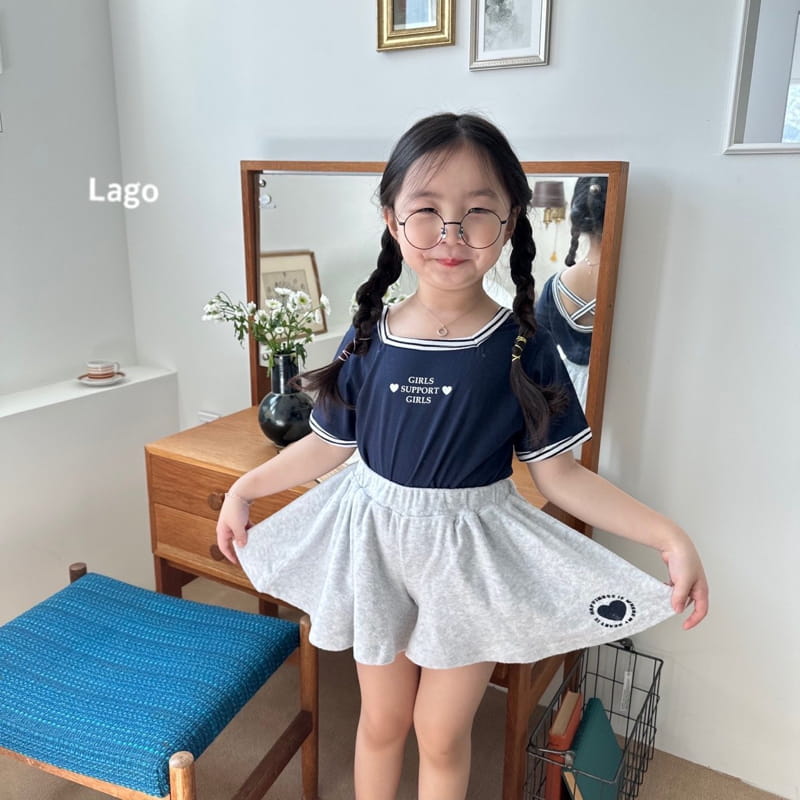 Lago - Korean Children Fashion - #kidsstore - Marin X Tee - 2