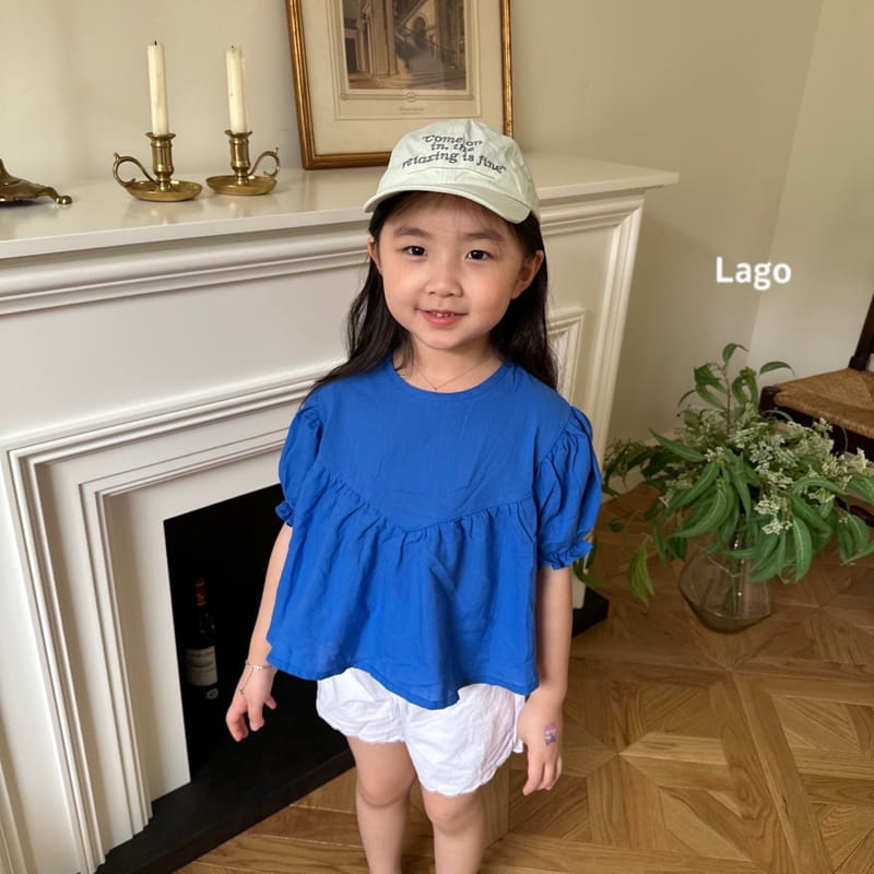 Lago - Korean Children Fashion - #kidzfashiontrend - V Frill Blouse - 5