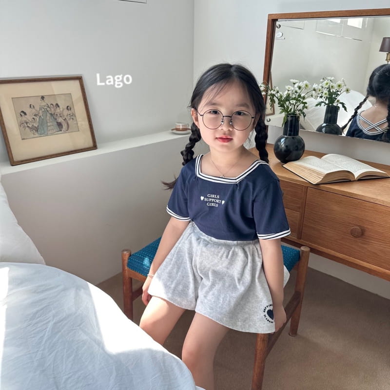 Lago - Korean Children Fashion - #littlefashionista - Marin X Tee - 5