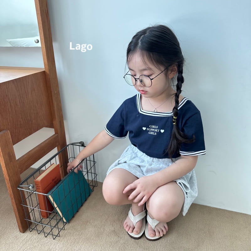 Lago - Korean Children Fashion - #magicofchildhood - Marin X Tee - 6