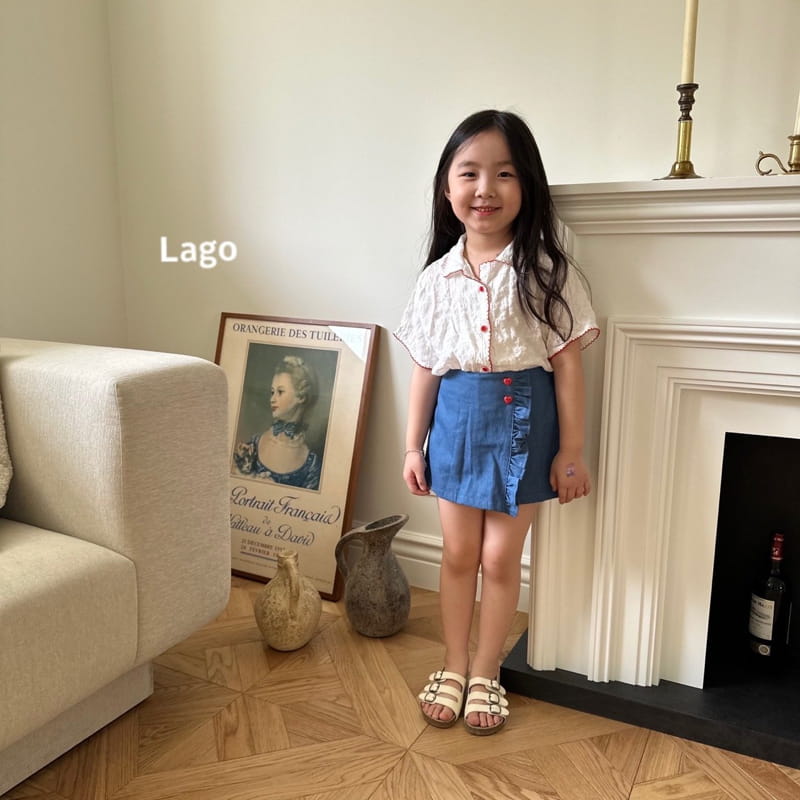 Lago - Korean Children Fashion - #minifashionista - Pin Coat Shirt - 8
