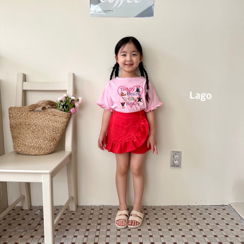 Lago - Korean Children Fashion - #prettylittlegirls - Merry Skirt Shorts - 2
