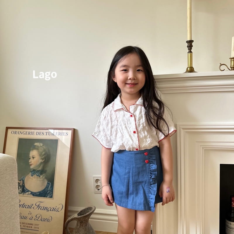 Lago - Korean Children Fashion - #prettylittlegirls - Pin Coat Shirt - 9
