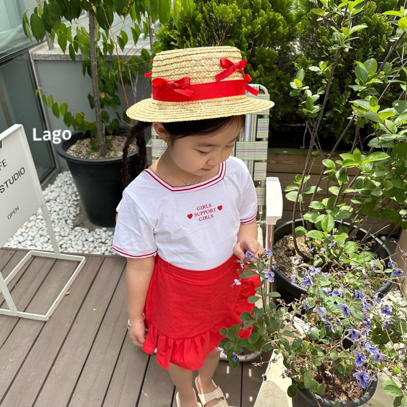 Lago - Korean Children Fashion - #toddlerclothing - Marin X Tee - 10