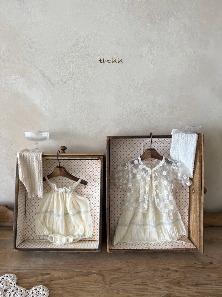 Lala - Korean Baby Fashion - #babygirlfashion - Sky Bodysuit - 7