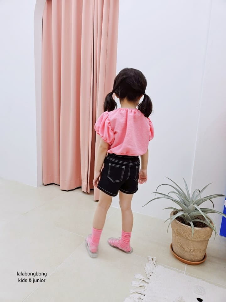 Lalabongbong - Korean Children Fashion - #Kfashion4kids - Slit Shorts - 8