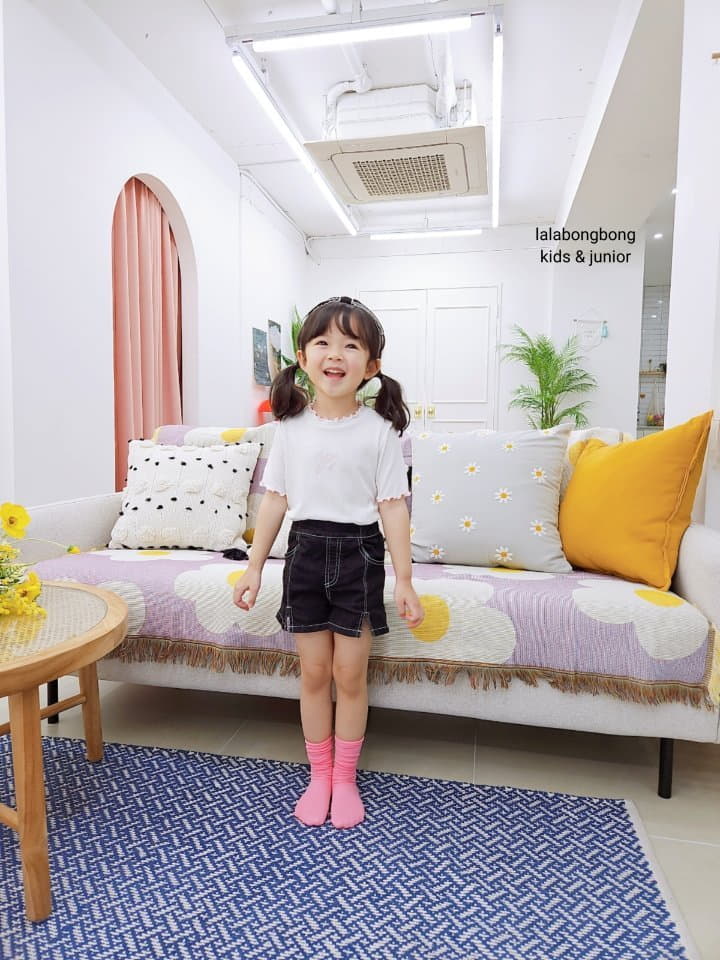 Lalabongbong - Korean Children Fashion - #childofig - Color Terry Tee - 5