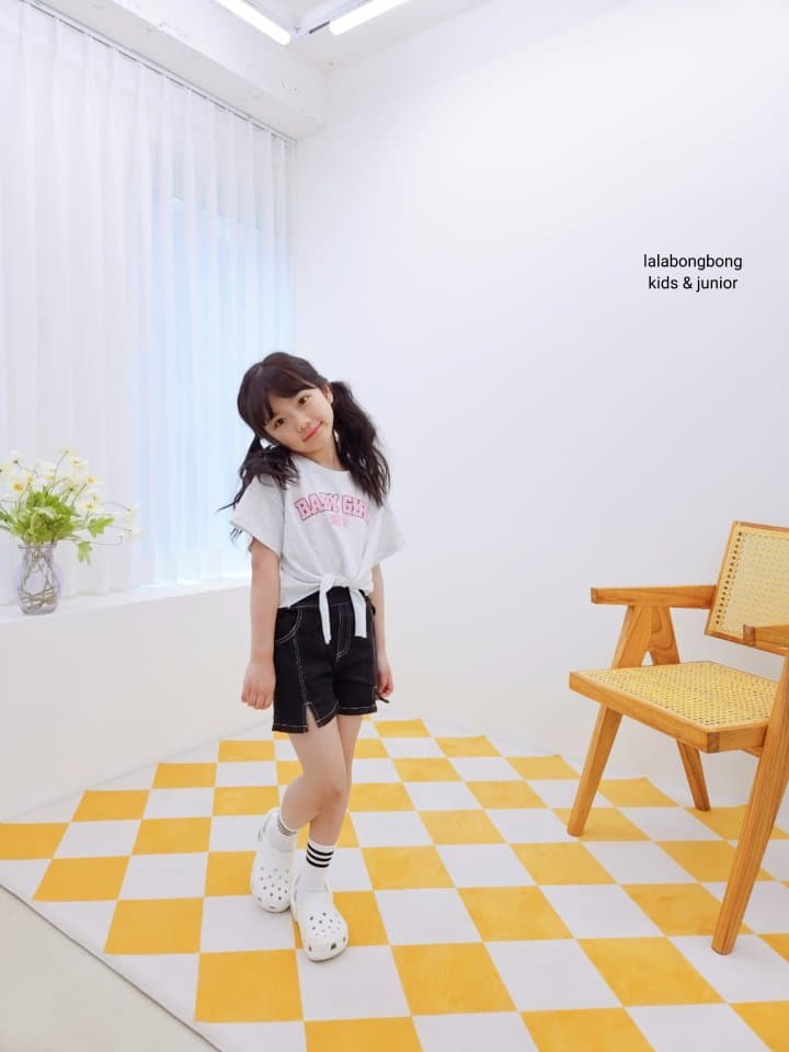 Lalabongbong - Korean Children Fashion - #designkidswear - Slit Shorts - 2