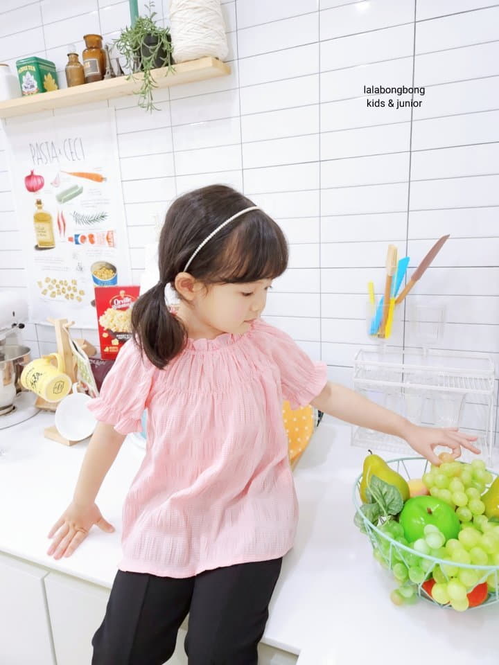 Lalabongbong - Korean Children Fashion - #kidsshorts - Pang Blouse - 3