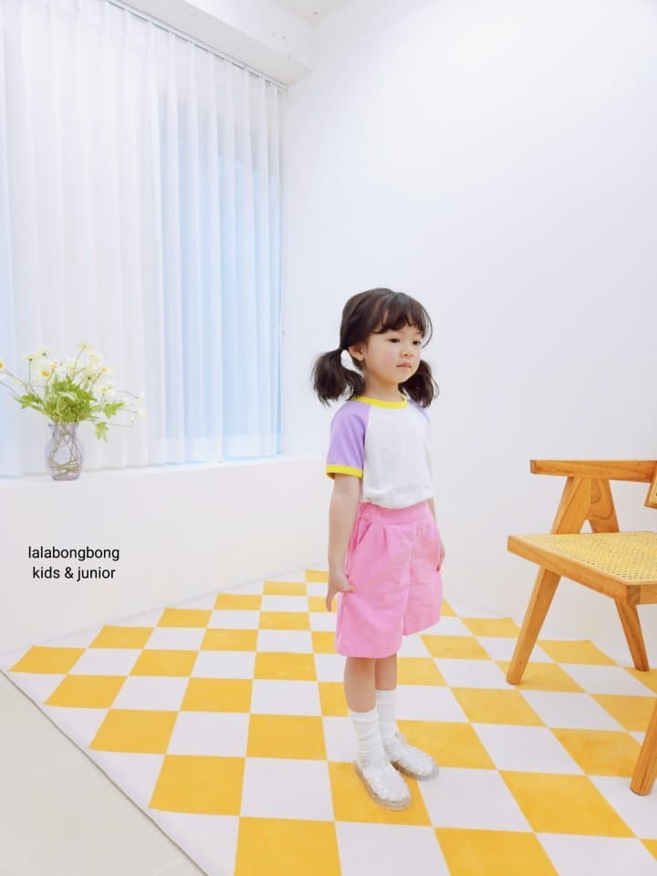 Lalabongbong - Korean Children Fashion - #kidsstore - Color Tee - 10