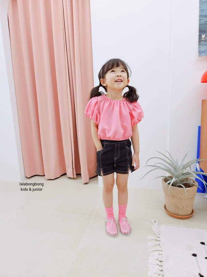 Lalabongbong - Korean Children Fashion - #kidsstore - Slit Shorts - 6