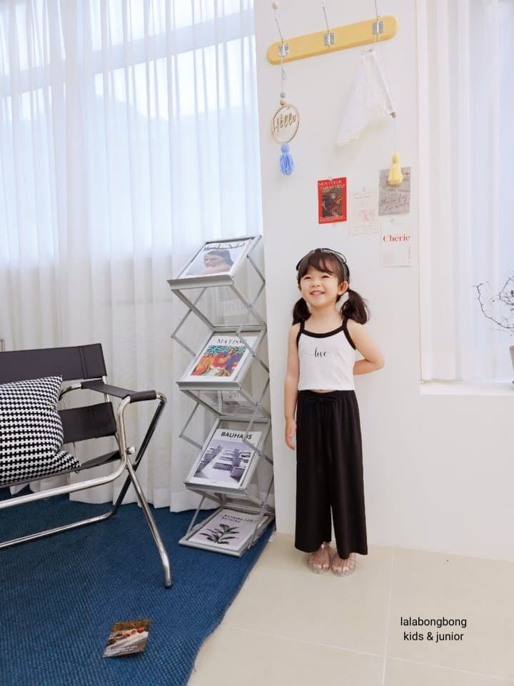Lalabongbong - Korean Children Fashion - #littlefashionista - Love Sleeveless - 8