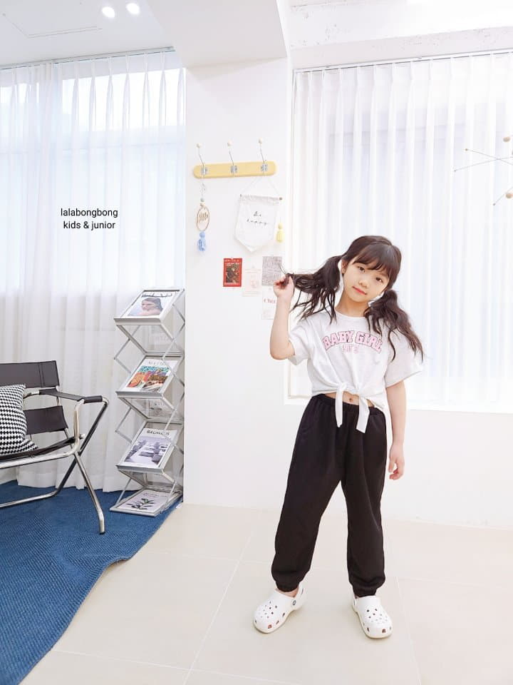 Lalabongbong - Korean Children Fashion - #littlefashionista - Waffle Pants - 2