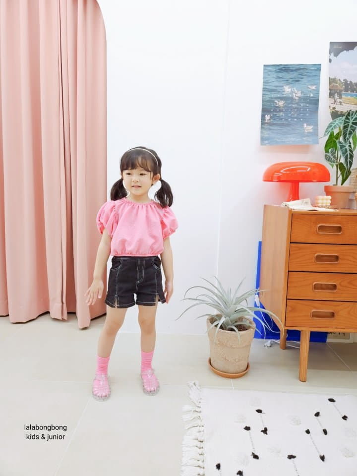 Lalabongbong - Korean Children Fashion - #magicofchildhood - Slit Shorts - 10