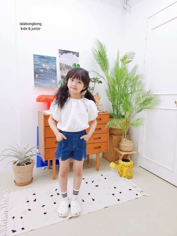 Lalabongbong - Korean Children Fashion - #prettylittlegirls - Slit Shorts - 12