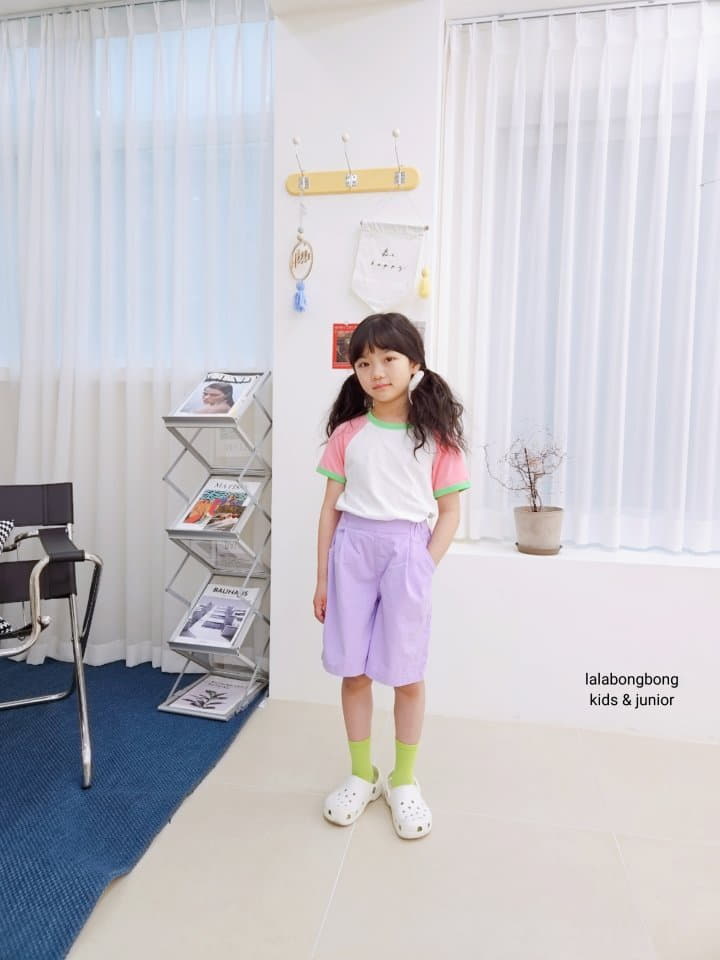 Lalabongbong - Korean Children Fashion - #todddlerfashion - Color Tee