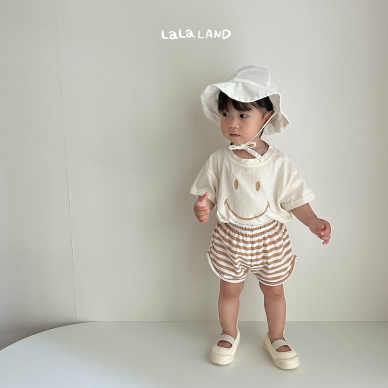 Lalaland - Korean Baby Fashion - #babyboutique - Bebe Smile Top Bottom Set - 6