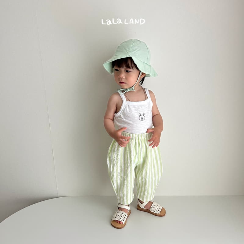 Lalaland - Korean Baby Fashion - #babyboutique - Bebe Mini Bear Sleeveless - 3