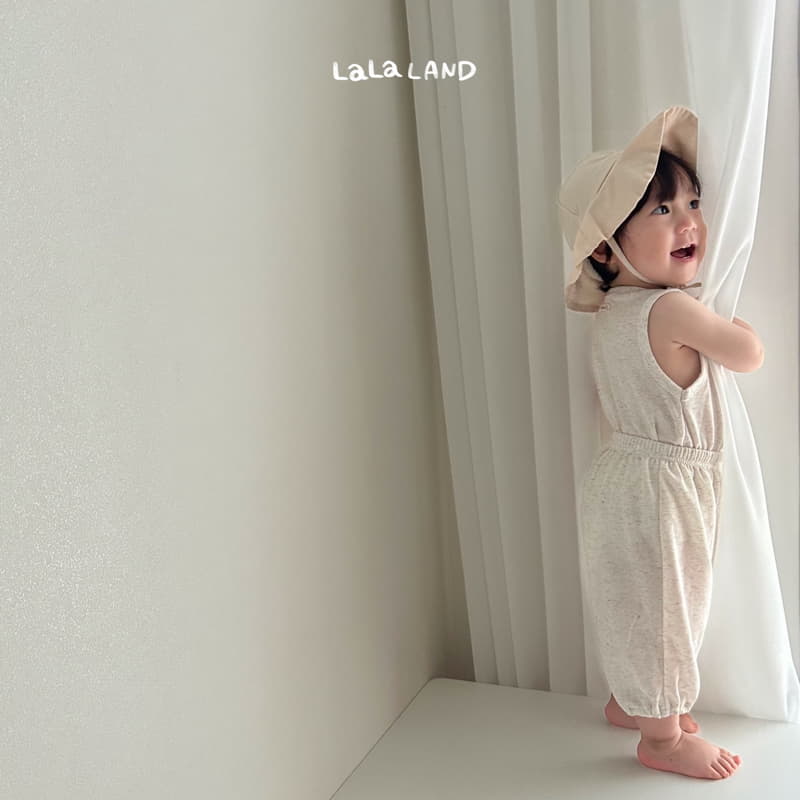 Lalaland - Korean Baby Fashion - #babyboutiqueclothing - Bebe Linen Moralng Top Bottom Set - 11