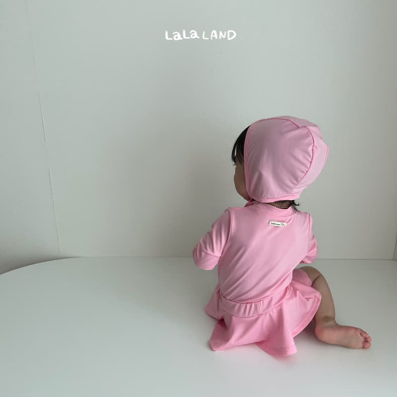 Lalaland - Korean Baby Fashion - #babyboutiqueclothing - Bebe Bunny Swimwear with Hat - 9