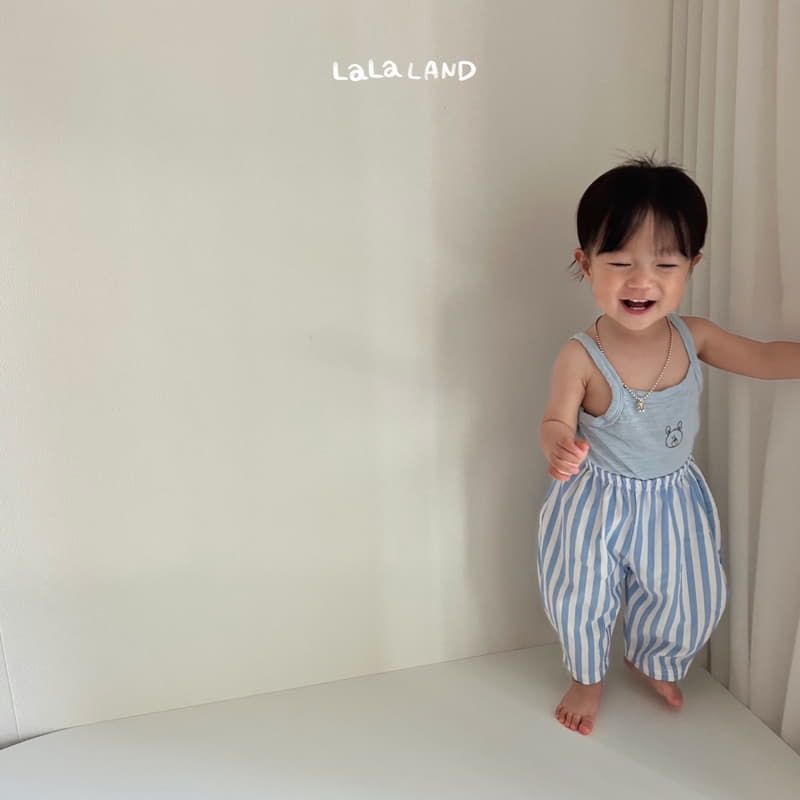 Lalaland - Korean Baby Fashion - #babyfashion - Bebe Mini Bear Sleeveless - 7