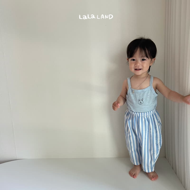 Lalaland - Korean Baby Fashion - #babygirlfashion - Bebe Mini Bear Sleeveless - 9
