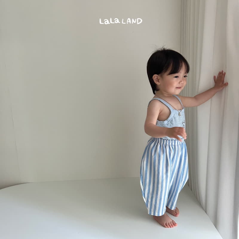 Lalaland - Korean Baby Fashion - #babyoninstagram - Bebe Mini Bear Sleeveless - 11