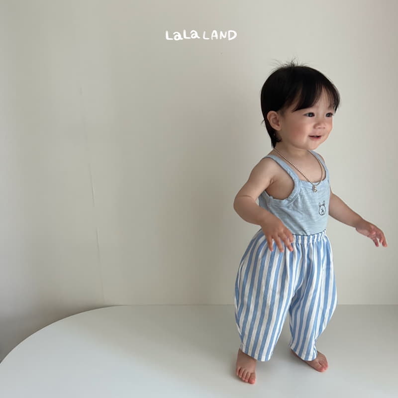 Lalaland - Korean Baby Fashion - #babyootd - Bebe Mini Bear Sleeveless - 12