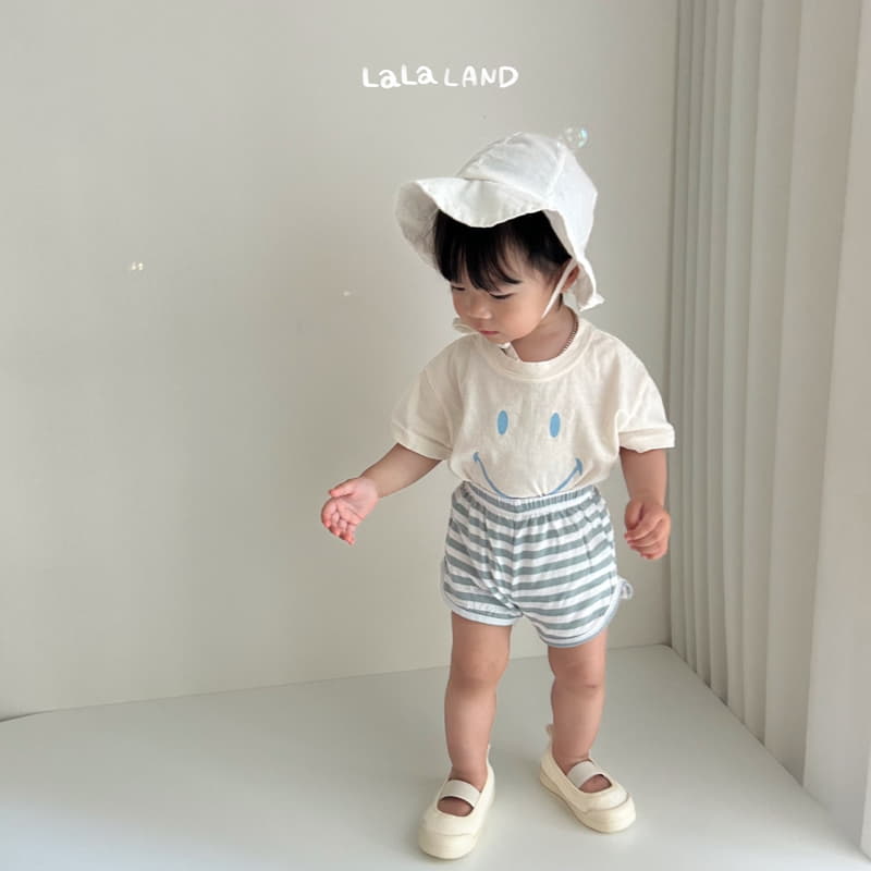 Lalaland - Korean Baby Fashion - #babyoutfit - Bebe Smile Top Bottom Set