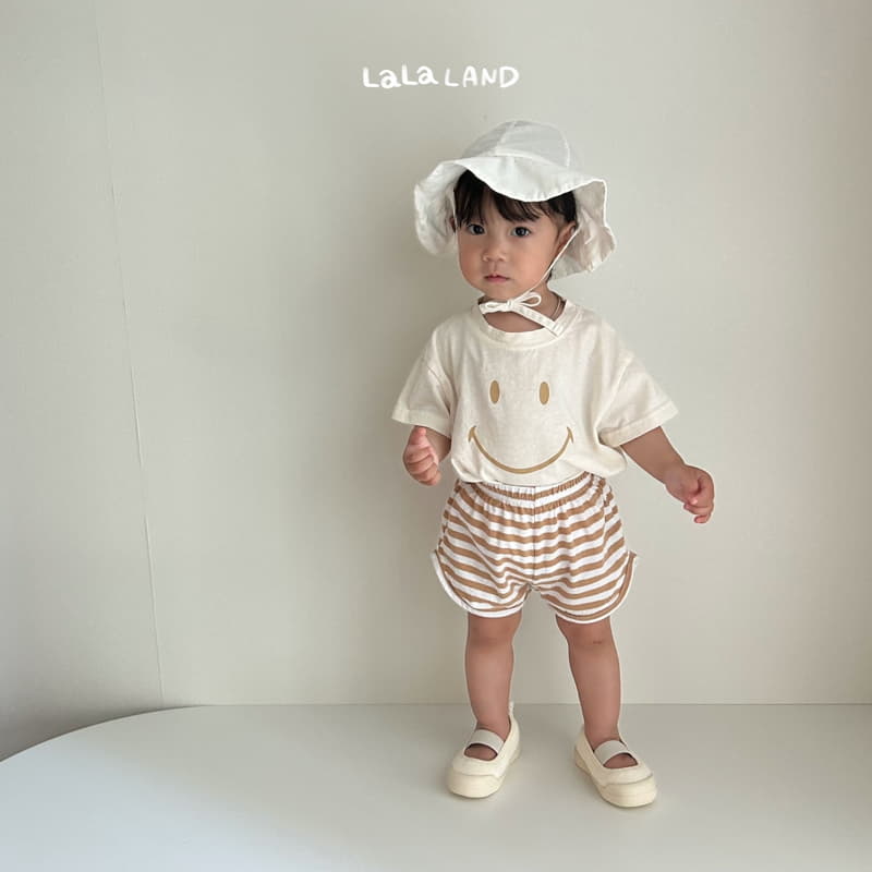 Lalaland - Korean Baby Fashion - #babywear - Bebe Smile Top Bottom Set - 3
