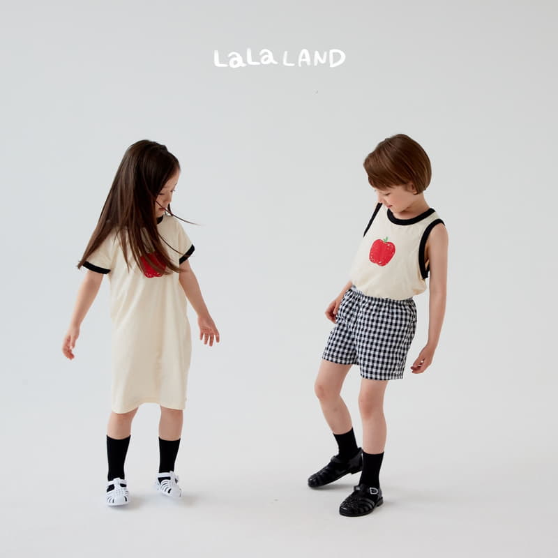 Lalaland - Korean Children Fashion - #Kfashion4kids - Black Check Shorts - 3