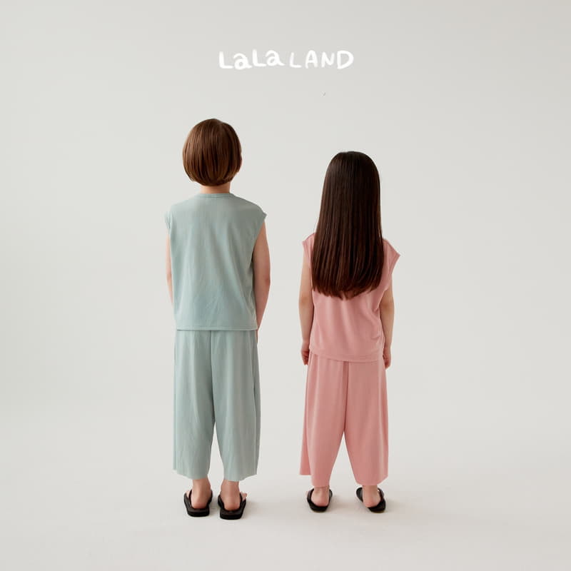 Lalaland - Korean Children Fashion - #Kfashion4kids - Jelly Top Bottom Set - 5