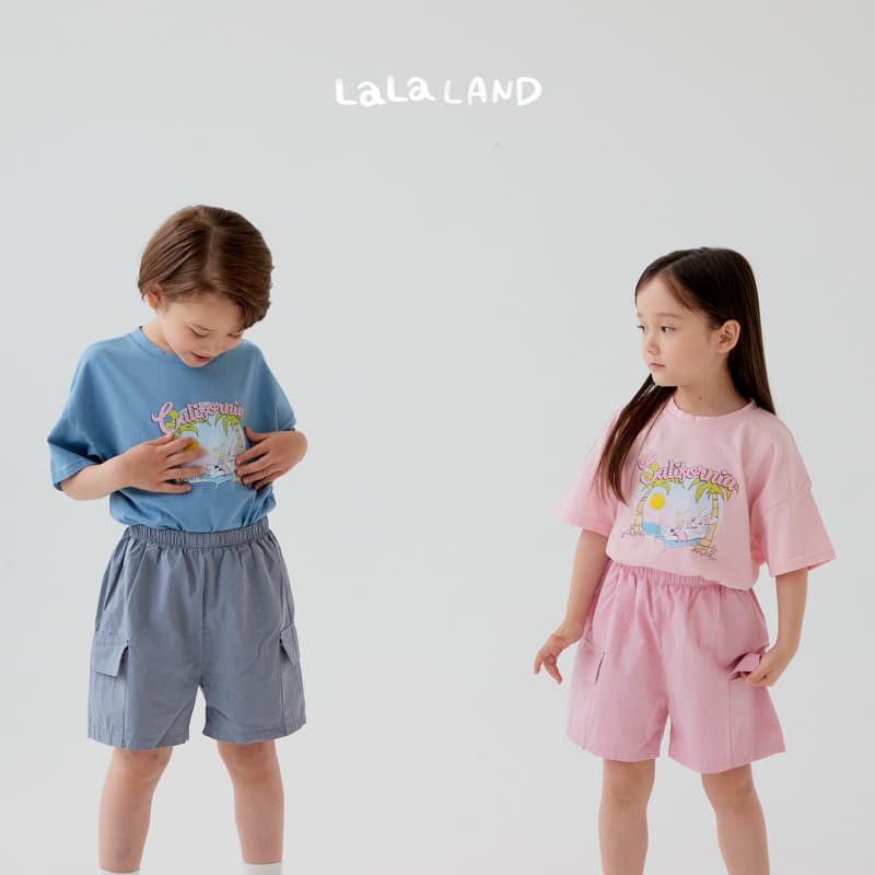 Lalaland - Korean Children Fashion - #designkidswear - California Tee - 6