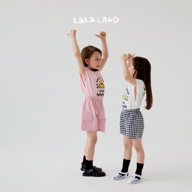 Lalaland - Korean Children Fashion - #designkidswear - Sunshine Dunk Sleeveless - 2