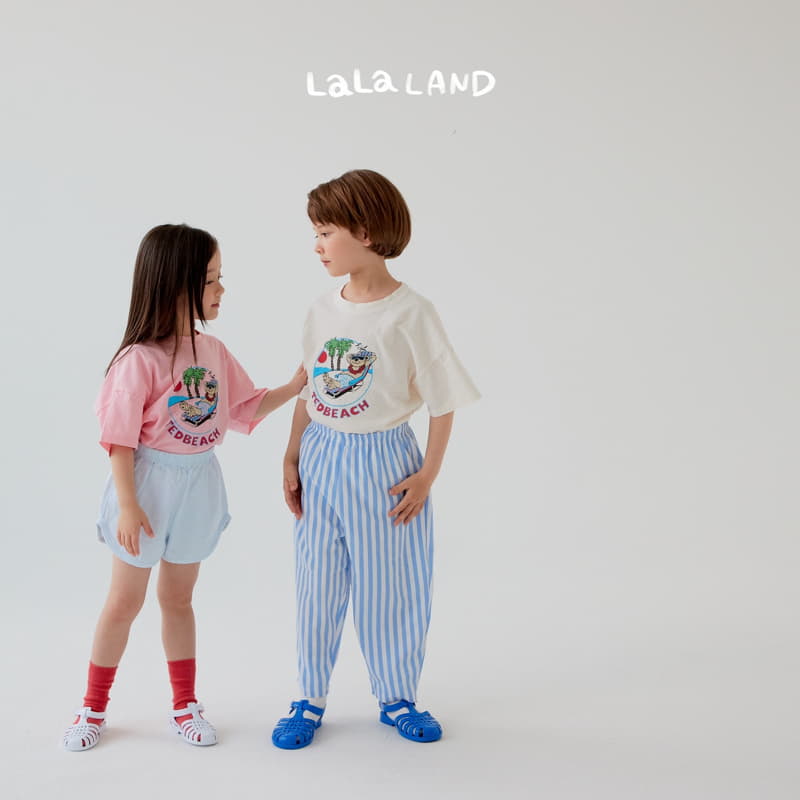 Lalaland - Korean Children Fashion - #discoveringself - Ted Beach Tee - 9