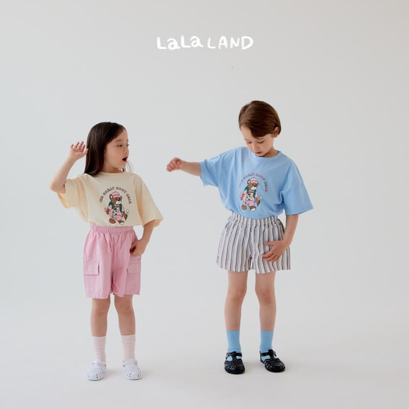 Lalaland - Korean Children Fashion - #discoveringself - Flower Bear TEe - 5