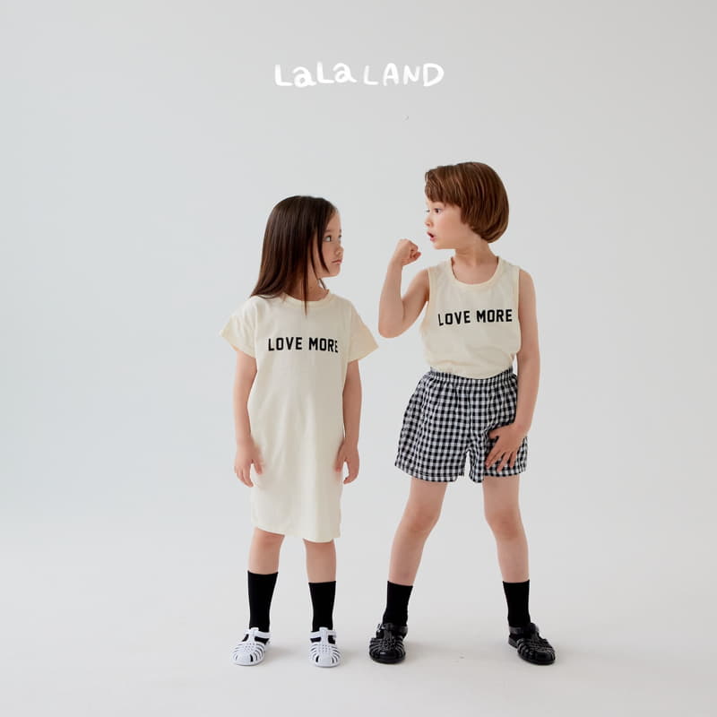 Lalaland - Korean Children Fashion - #discoveringself - Love More Sleeveless