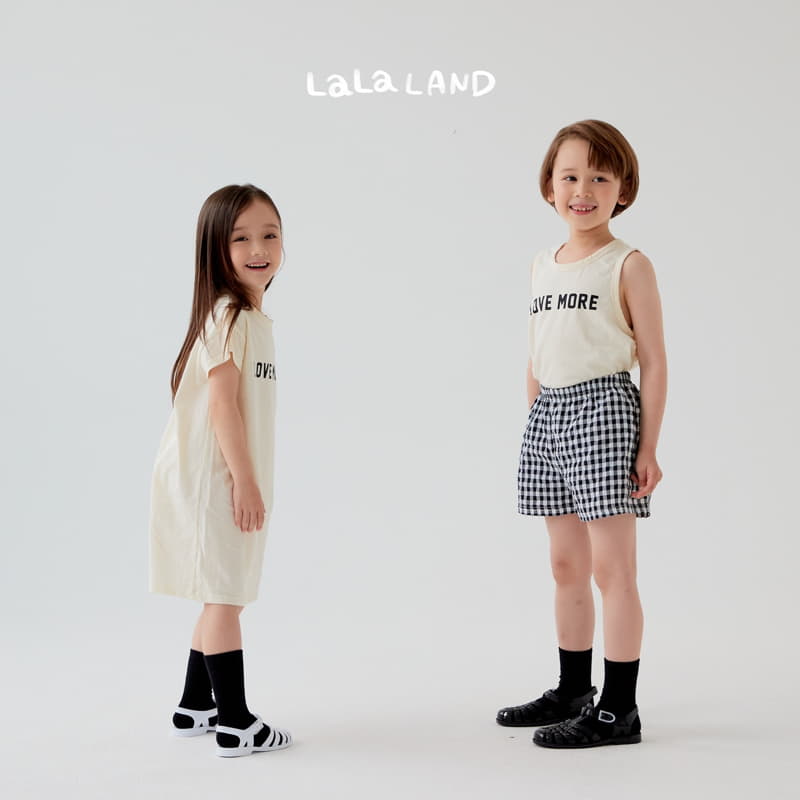 Lalaland - Korean Children Fashion - #fashionkids - Love More Sleeveless - 2