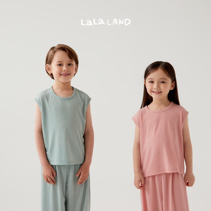 Lalaland - Korean Children Fashion - #fashionkids - Jelly Top Bottom Set