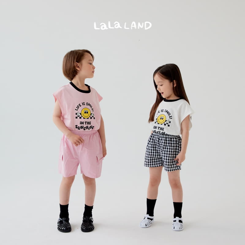 Lalaland - Korean Children Fashion - #kidsshorts - Sunshine Dunk Sleeveless - 5