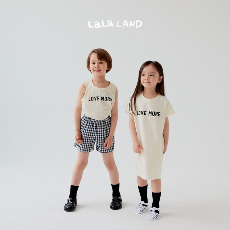 Lalaland - Korean Children Fashion - #fashionkids - Love More One-piece - 4