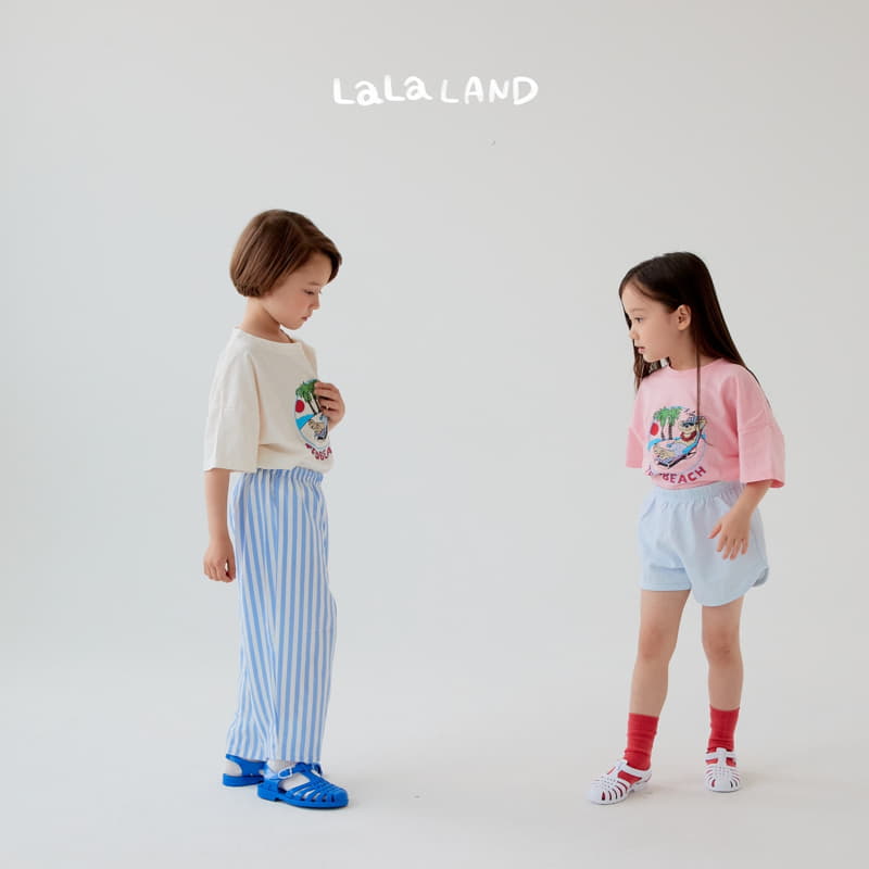Lalaland - Korean Children Fashion - #kidsstore - Ted Beach Tee - 12