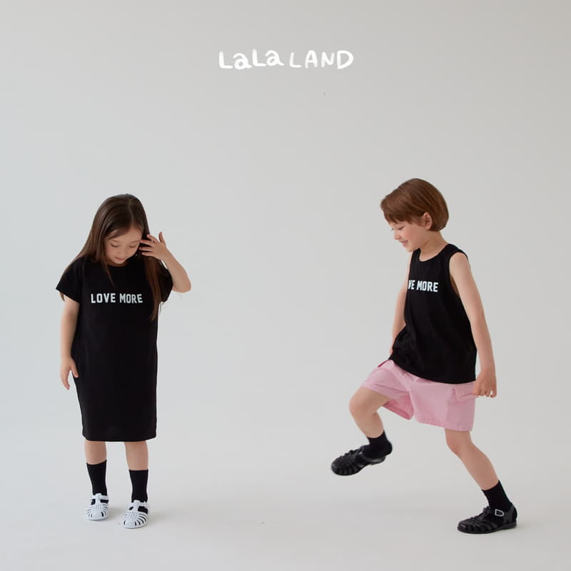 Lalaland - Korean Children Fashion - #kidzfashiontrend - Love More One-piece - 6